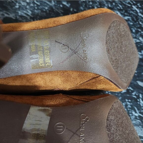 BRAND NEW SHOE LAND FAUX SUEDE ZIP SIDE SOCK BOOTS - Picture 14 of 16